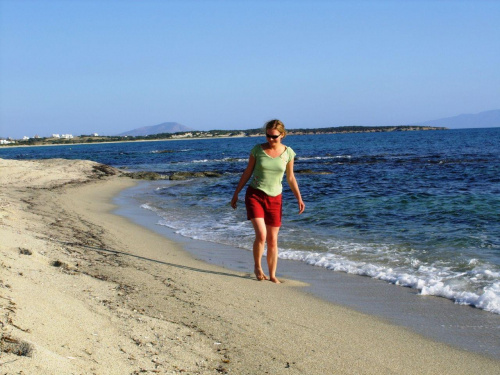 Naxos, plaża Kastraki