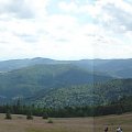 Panorama ze Stumorgowej Polany pod Mogielicą #góry #mogielica #BeskidWyspowy #widok #panorama