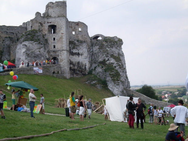 Ogrodzieniec 2008 - turniej łuczniczy