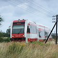 Szynobus (SA 132 - 001), okolice Lubonia (Wielkopolska), 09.08.2008, trasa Poznań - Wolsztyn #PojazdySzynowe #szynobus #kolej #kolejnictwo #lokomotywy