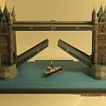 Tower bridge-Londyn,model kartonowy