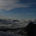 Góry, chmury... #wakacje #góry #Alpy #lodowiec #treking #Szwajcaria #Weissmies