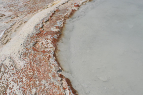 Pamukkale - tarasy wapienne, ścieżka południowa