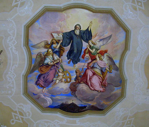 w Monachium ;) freski w kaplicy kościoła Mariackiego