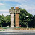 Jędrzejów - pomnik bohaterom II wojny światowej #Jędrzejów #Pomniki
