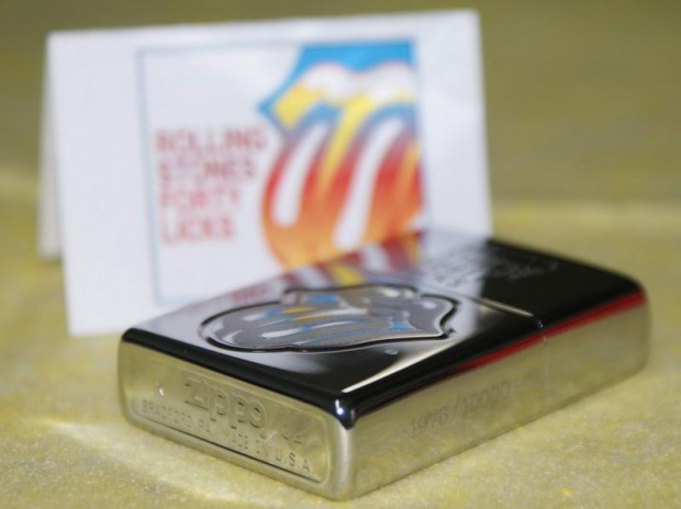 zippo rolling stones