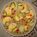 Sałatka z kuskusu i jajek #ryba #galareta #jedzenie #gotowanie #kulinaria #PrzepisyKulinarne