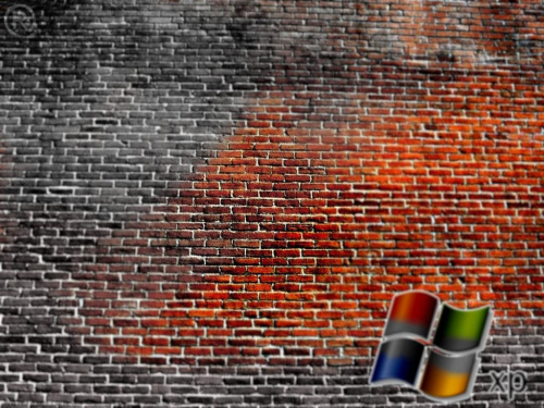efekt nudy #cegły #mur #system #windows