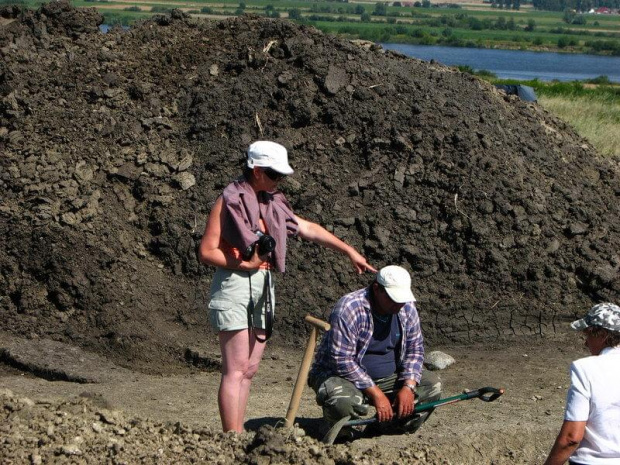 Wykopaliska archeologiczne Ciepłe 2008