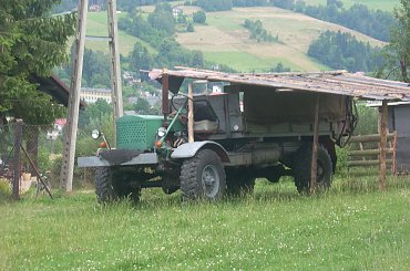 Samoróbka na ramie radzieckiego samochodu wojskowego #Kraz #Ził #Ural #ZSRR #samoróbka #SAM