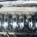Kolektor dolotowy Alfa Romeo V6 Busso #Busso #AlfaRomeo #benzyna #widlasty #chrom