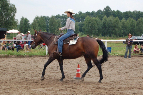 Kozerki 14.07.2007 Magda na Malwie III m. Horsemanship