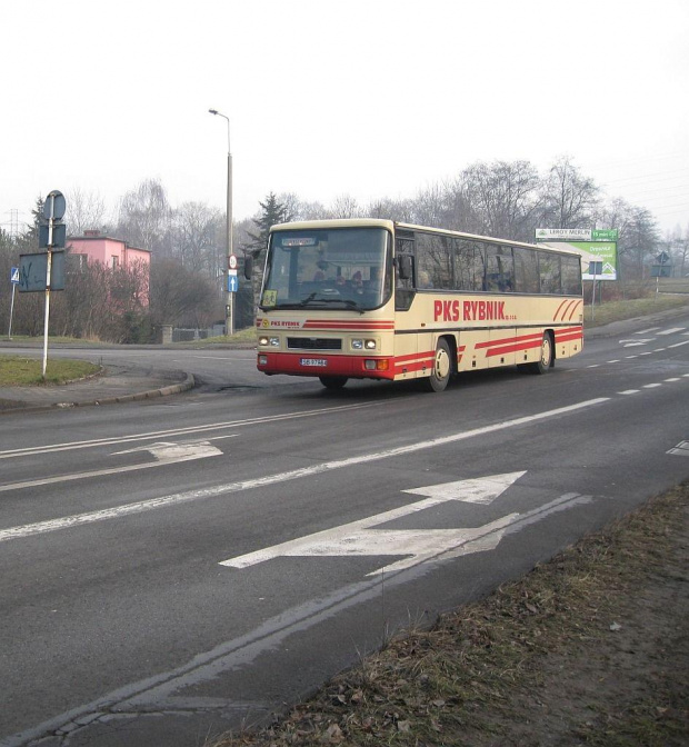 MAN ÜL292 #SB 97984 (PKS Rybnik), Rybnik, ul. Powstańców Śląskich