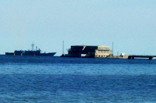 ORP Pułaski wchodzi do portu wojennego Gdynia - Oksywie #ORP #Pułaski #Gdynia #Posrt #MarynarkaWojenna