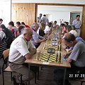 początek I rundy, na 14 szachownicy gra Alfred Sobolewski z Piotrem Wołochowiczem