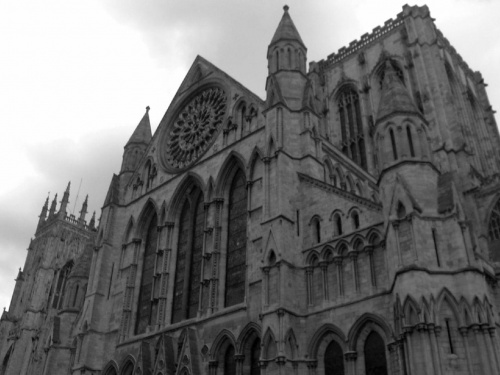 York Minster od strony południowej #katedra #York