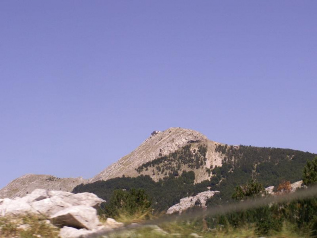 Góra na której znajduje się Mauzoleum (Piotra II Petrowicza-Niegosza) - Park Narodowy Lovcen