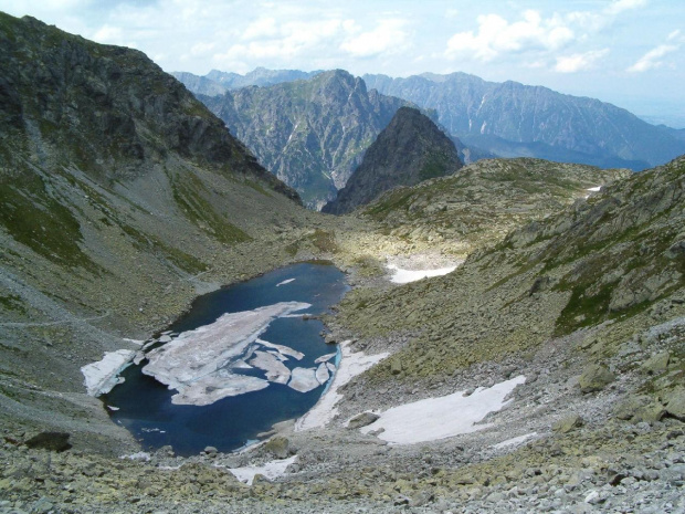 Zmarzły Staw pod Polskim Grzebieniem #Tatry