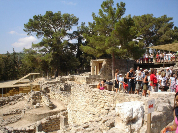 Knossos Pałac Minosa #Kreta