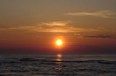 Zachód Słońca #morze #zachód #słońce #JastrzębiaGóra