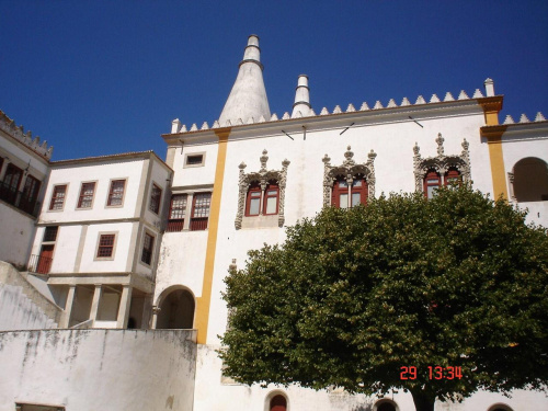 Sintra - Pałac Królewski #Portugalia