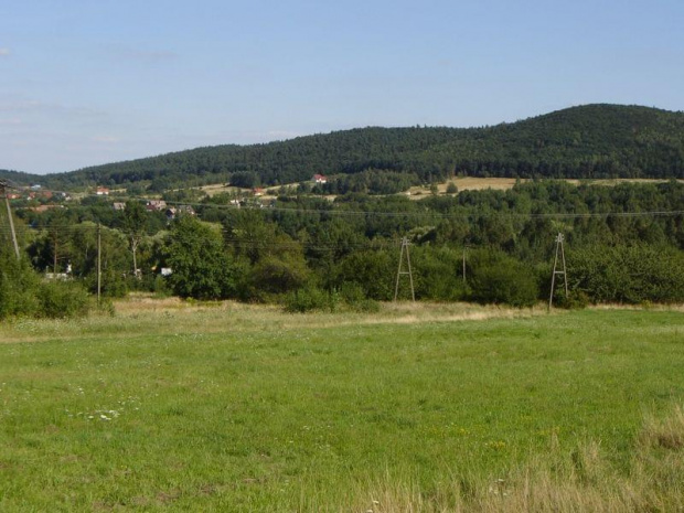 widok na Wzgórza Oleszońskie