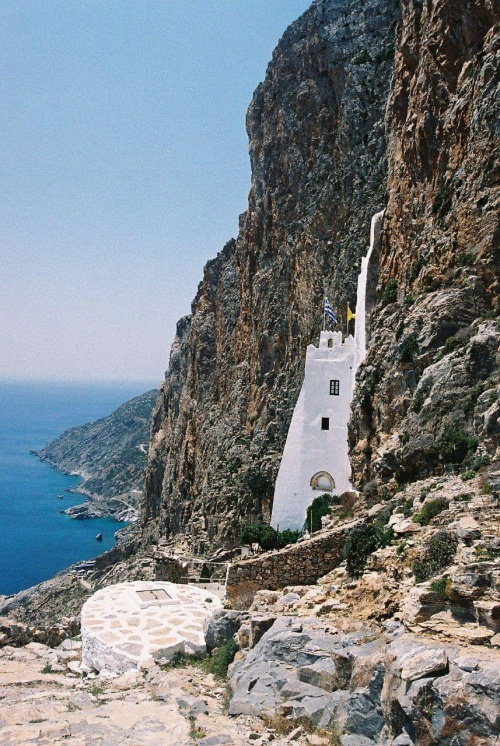 Amorgos, klasztor Hozoviotissa