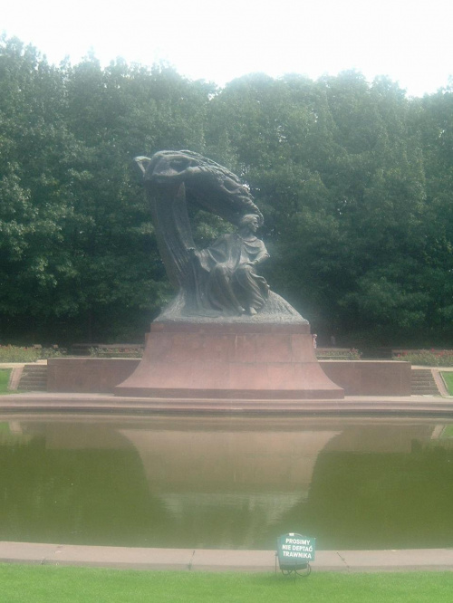 Pomnik Chopina w Łazienkach