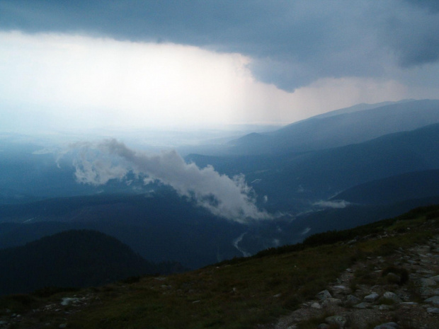 kolejny atak burzy #Tatry