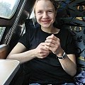 Kasia Szendzielorz w pociągu do Rajczy