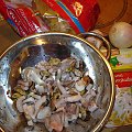 makaron, owoce morza 1