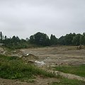 Stadion KS Orlęta w budowie.