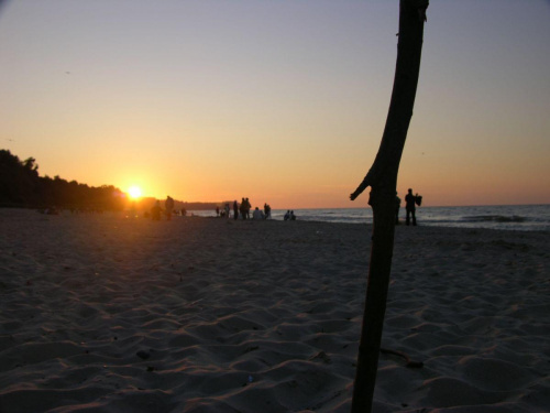 Kolejna plaża... 2007... sierpień :D #plaża #ZachódSłońca