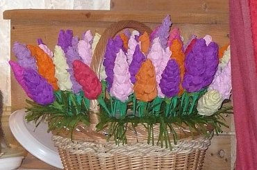 Kwiaty #kwiaty #bibuła #krepina #RóżyczkiMojeDzieła