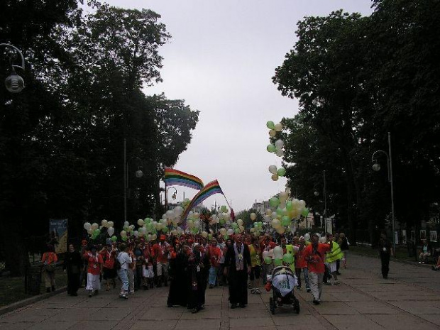 Pielgrzymka piesza Grupa Teczowa A. D. 2007. 29 lipca - 12 sierpnia z Kostrzyna nad Odrą na Jasną Górę. Tegoroczna liczyła 96 uczestników i znów przeszła ponad 440 kilometrów... #PielgrzymkaWakcje