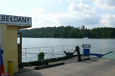 Jezioro Bełdany - prom Bełdany #JezioroBełdany #PromBełdany #Wierzba #Mazury