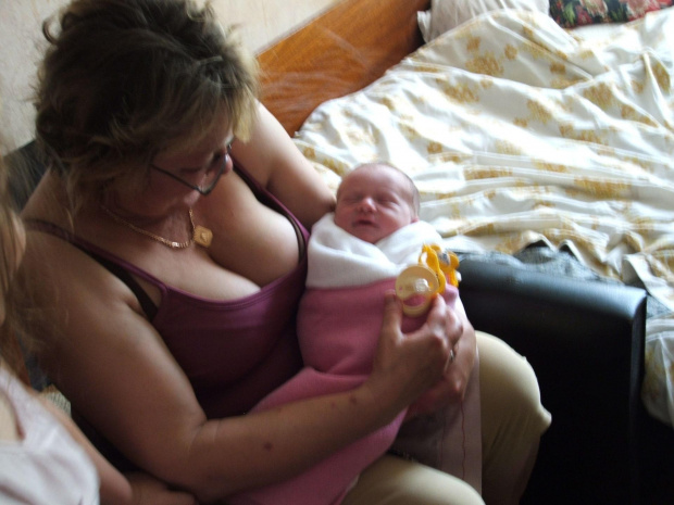 2.07.2007 - pierwszy dzień u babci