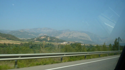 Widok w drodze do Andory #andora #gory