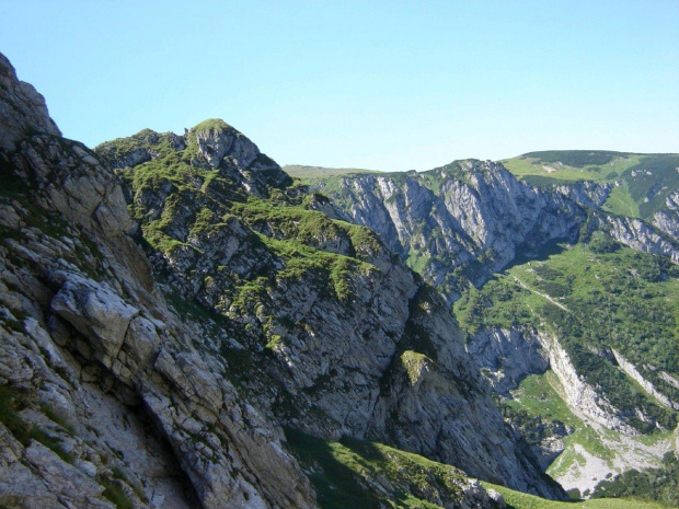 Dzień II:w drodze na Małołączniak...a przy okazji Giewont znalazł sie na trasie...