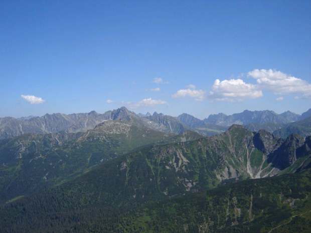 Dzień II: w drodze na Małołączniak, a po drodze również Giewont....