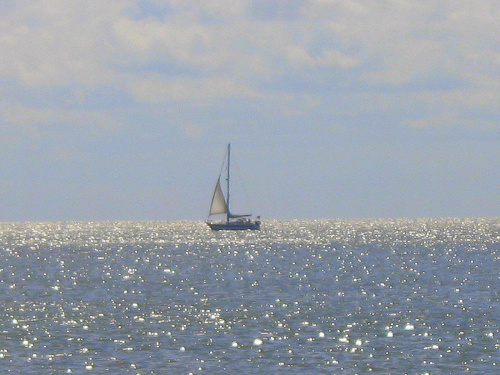 Jacht na Morzu Bałtyckim