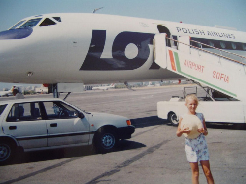 Lot Sof Waw i Ola Bułgaria 1993:before start