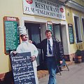 Nie ma to jak dobra wiedeńska kuchnia Wiedeń 1996-Vienna restaurant