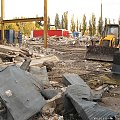 kolska #kolska #asp #warszawa #rozbiórka #budowla #zniszczenie #koparka