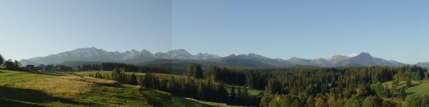 Widok na Tatry z Budzowa #tatry #góry #murzasichle #RusinowaPolana