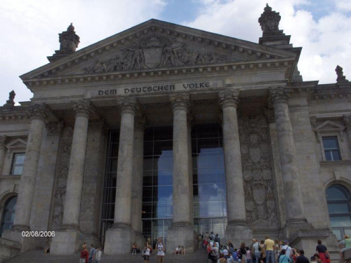Reichstag- wejście. Berlin/Niemcy #Reichstag #Berlin #Niemcy
