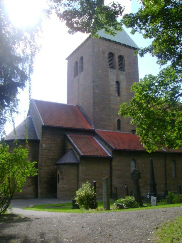 Gamle Aker Kirke, architektura #Oslo #Norwegia