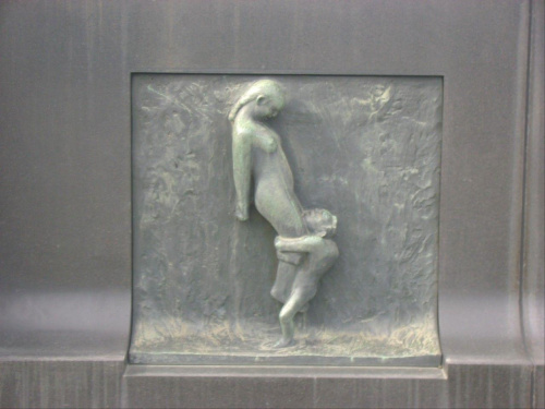 fontanna, płaskorzeźby na bramowaniu #Vigeland