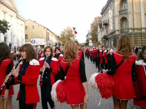 Występ podczas uroczystości ślubowania uczniów klas I Zespołu Szkół Muzycznych w Radomiu