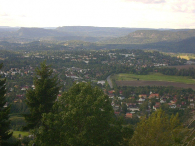 Oslo widziane z Holmenkollen